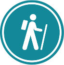 Hiking icon