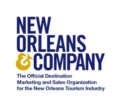 新奥尔良 & 公司标志堆叠2颜色- DMO销售标签