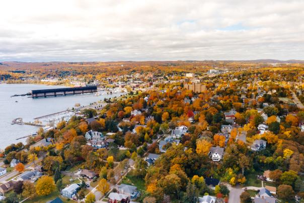 Fall aerial