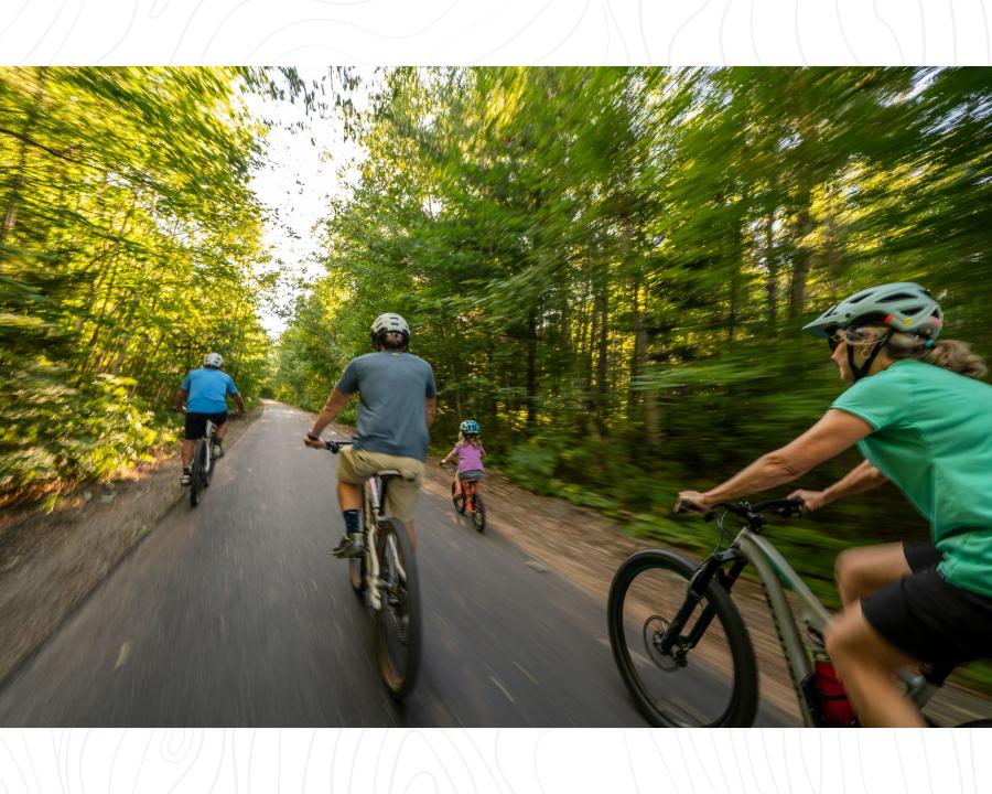 biking