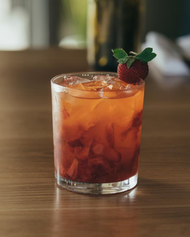 Down the Bayou - bayou rum, strawberries, citrus, ginger - DTB