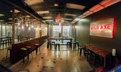 Wild Axe Throwing Space