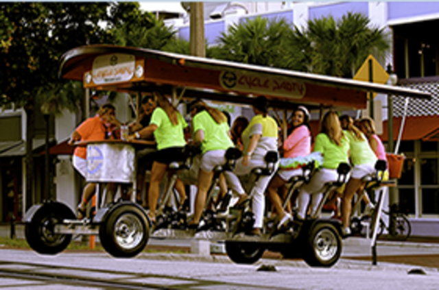 group bike bar