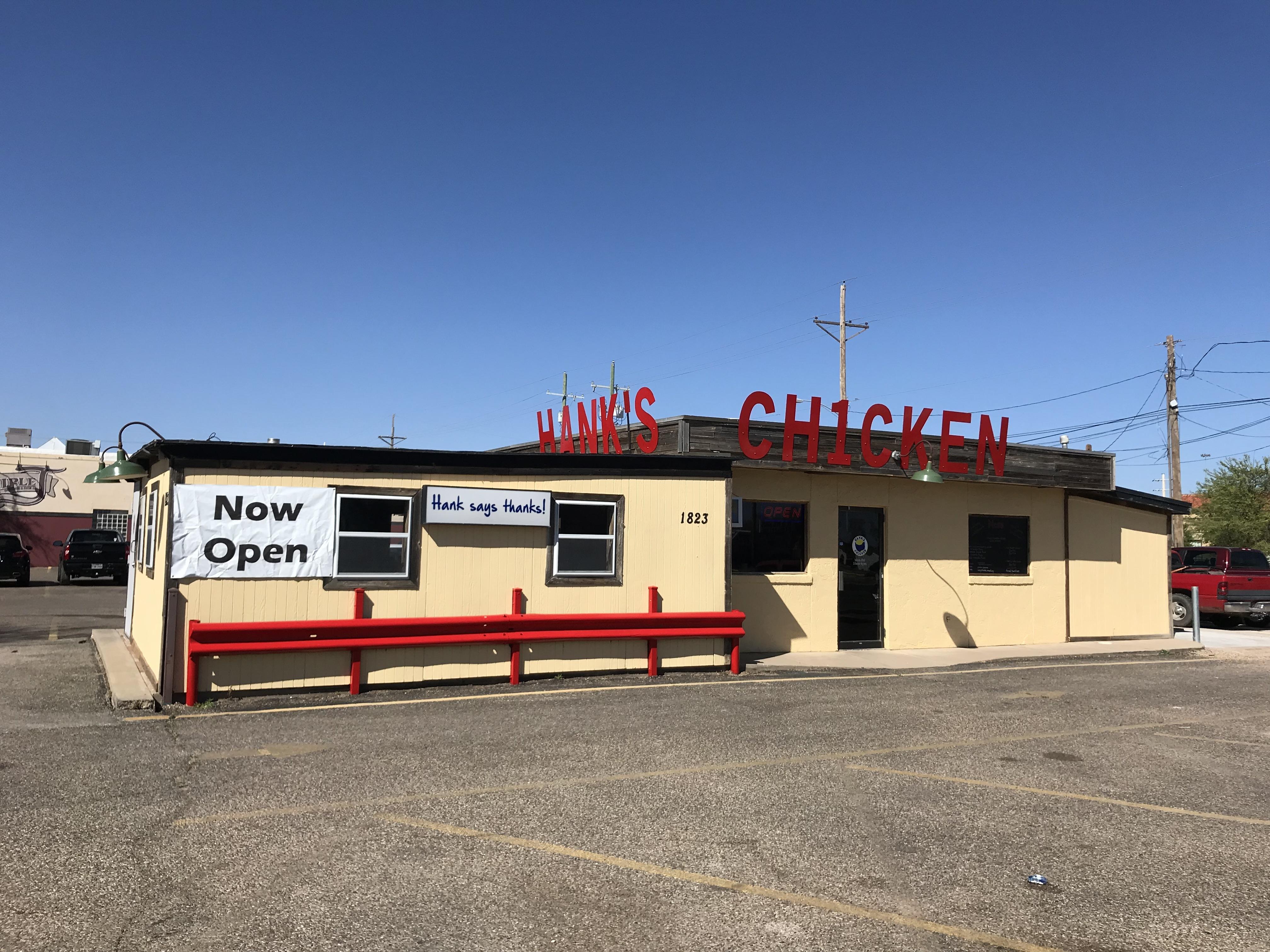 Hank's Chicken Visit Lubbock