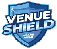 ASM Global Venue Shield Logor