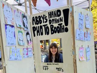 Abby's Hand Drawn Photo Booth @ World of Winter