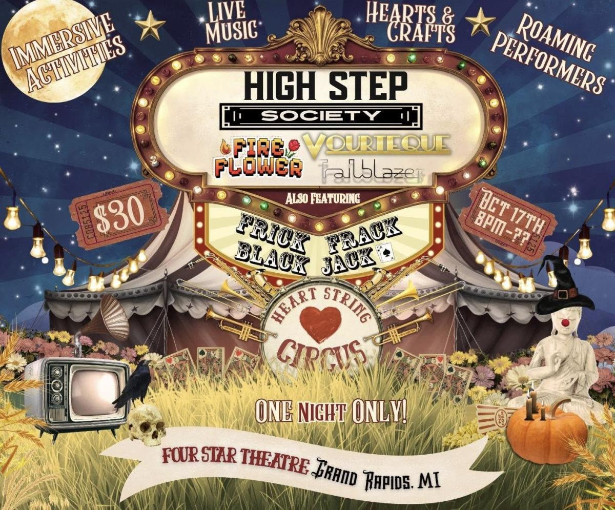 Heart String Circus — Arts & culture in Four Star Theatre
