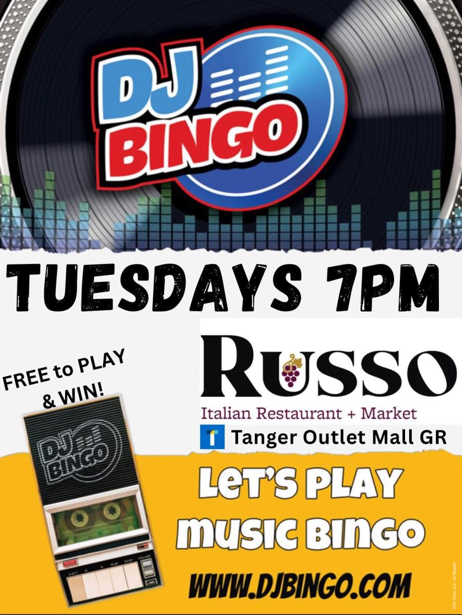 DJ Bingo Tuesdays - Byron Center MI, 49315