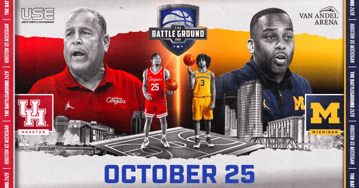 The Battleground 2k26: U of M vs. UH — Sports & recreation in Van Andel Arena