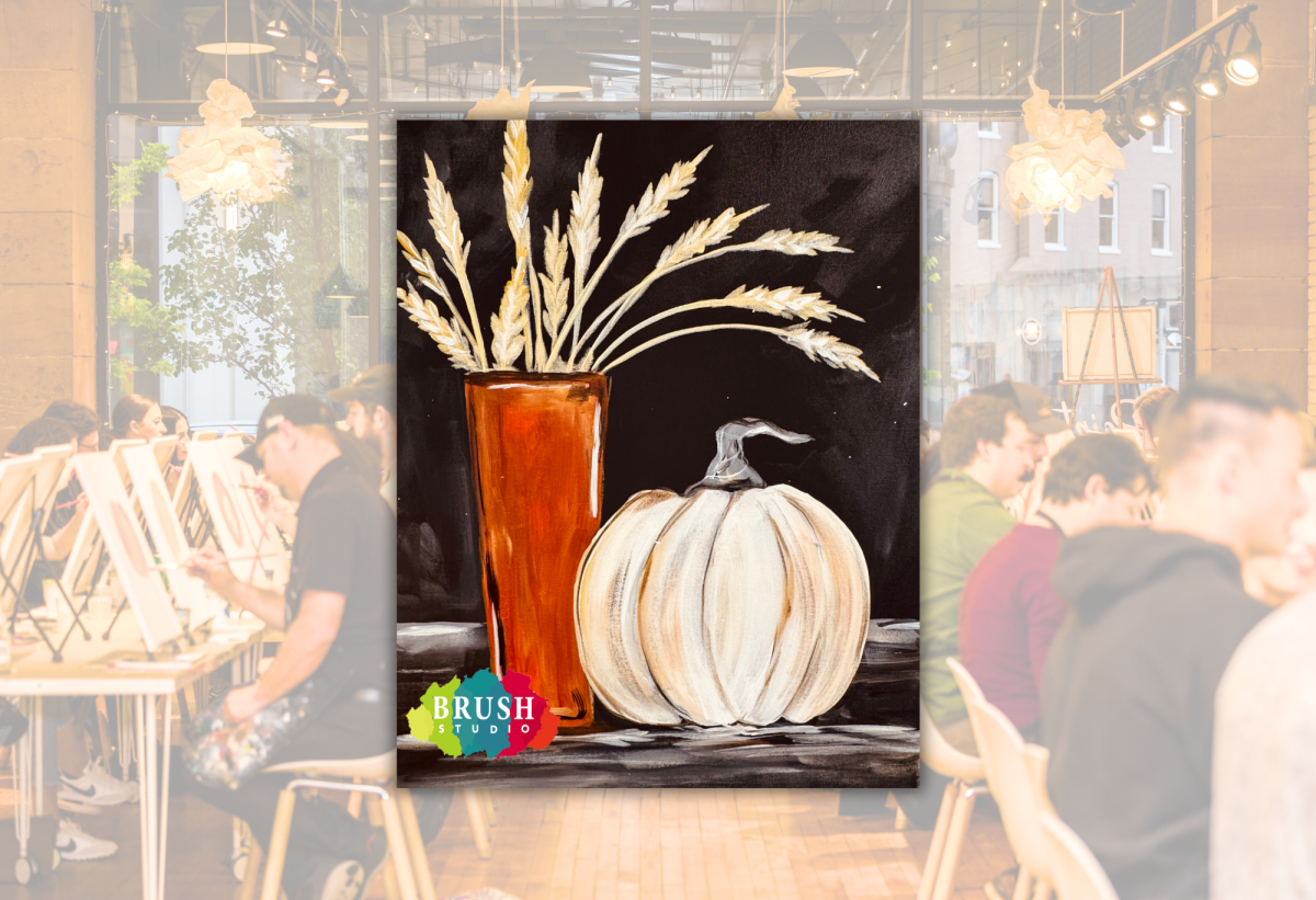 Brush Studio Paint & Sip Harvest Pumpkin Grand Rapids MI, 49503