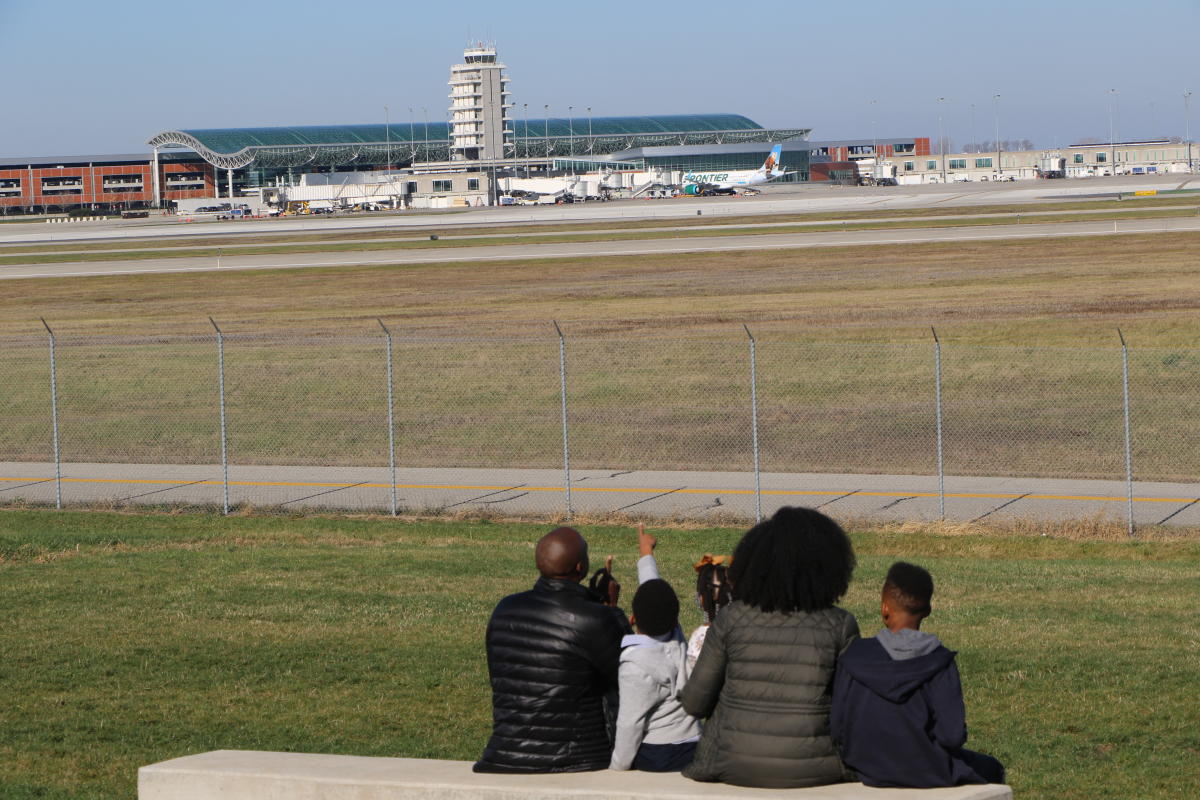 Viewing Park at Gerald R. Ford International Airport - Grand Rapids MI