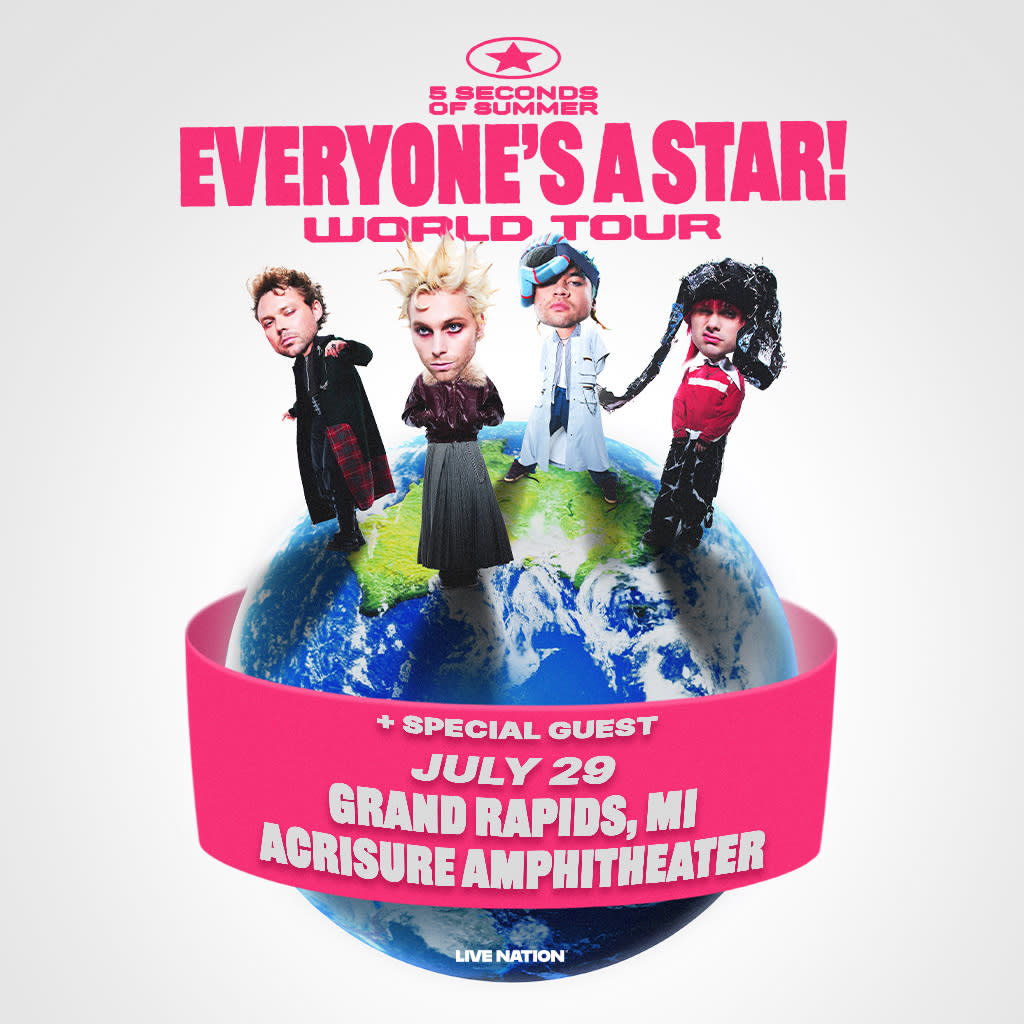 5SOS - Everyone's a Star world tour - Grand Rapids MI, 49503
