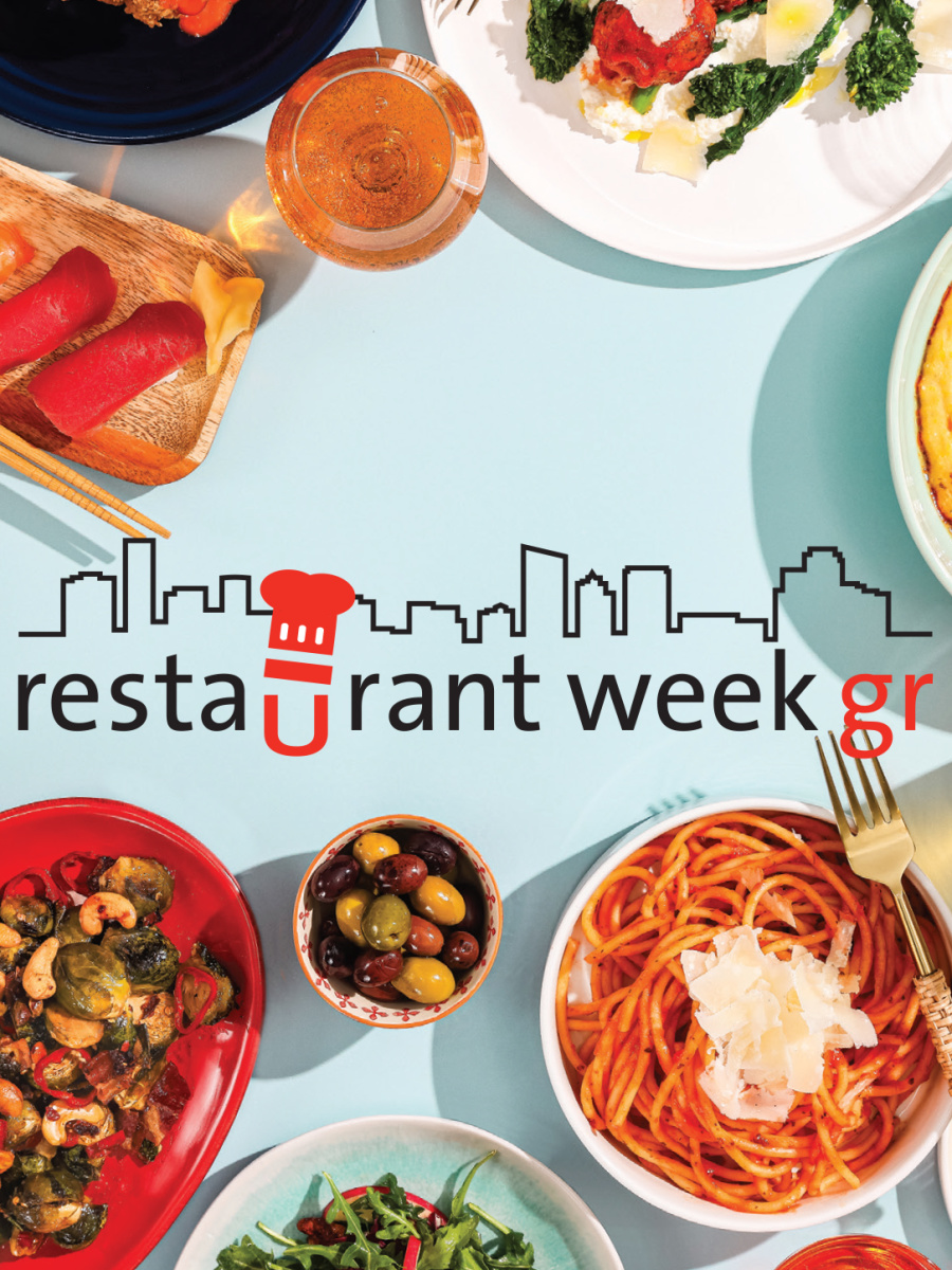 Restaurant Week GR image with logo