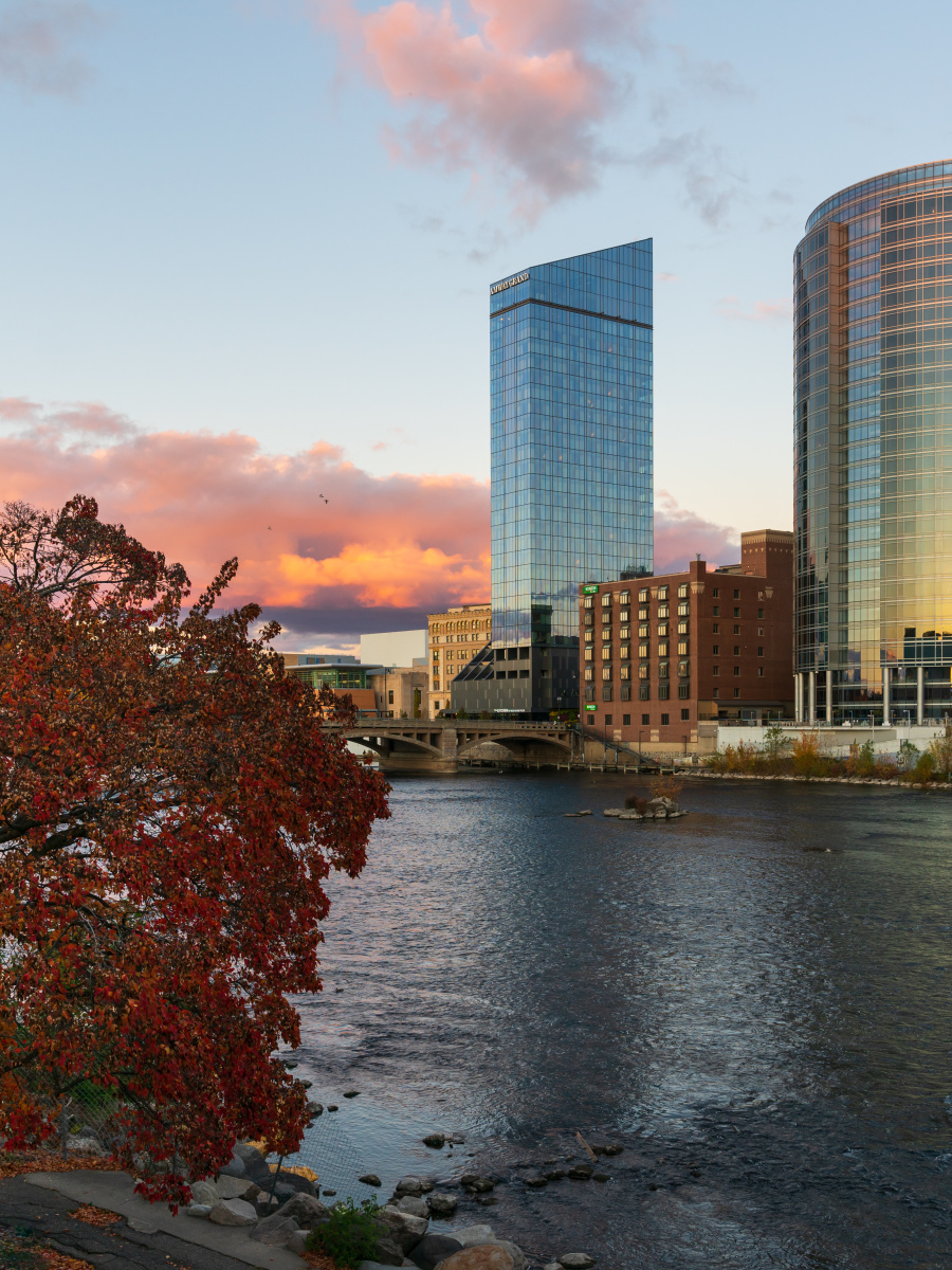 Fall Grand Rapids Skyline