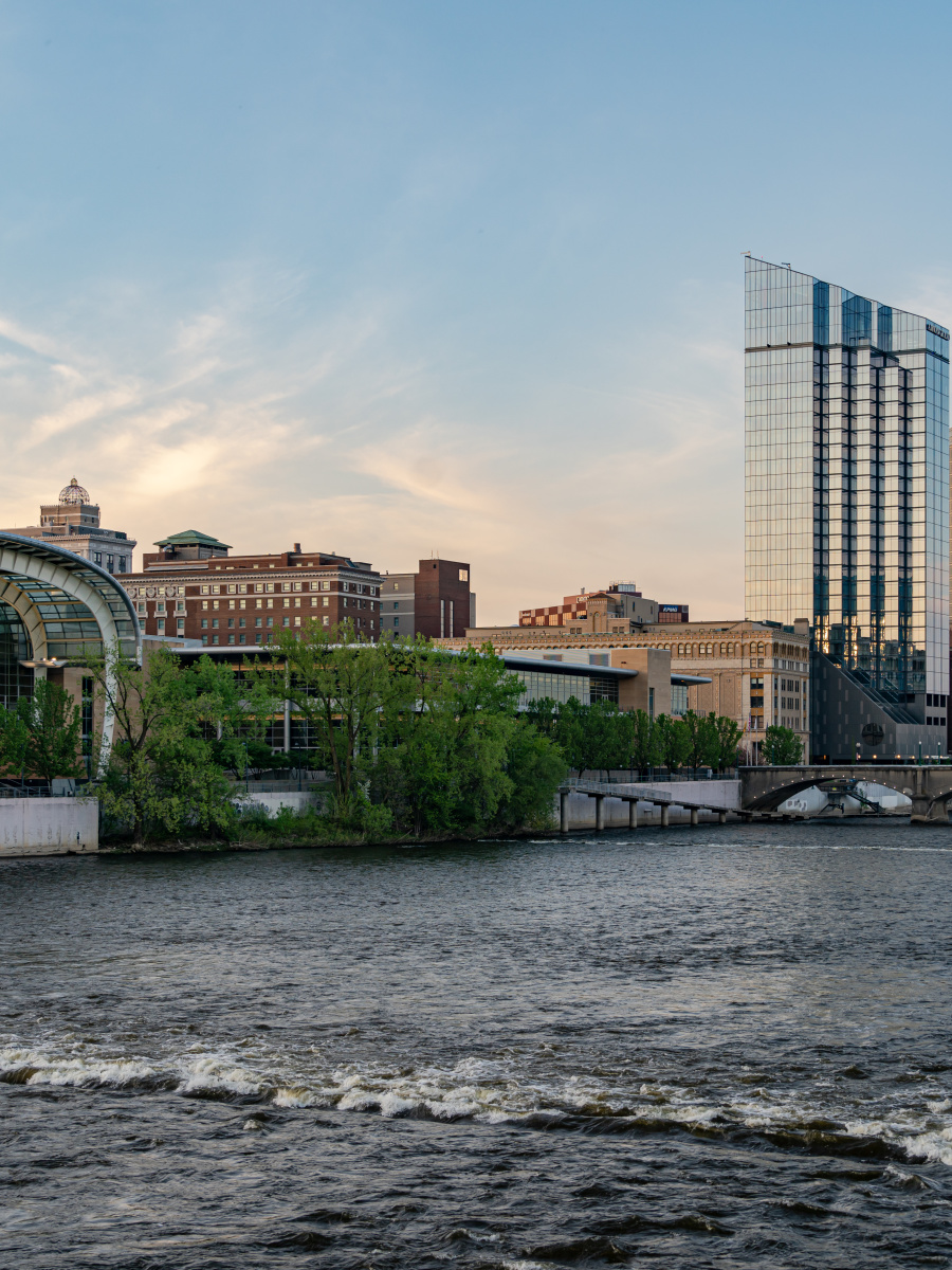 Convention Center and River, 2022