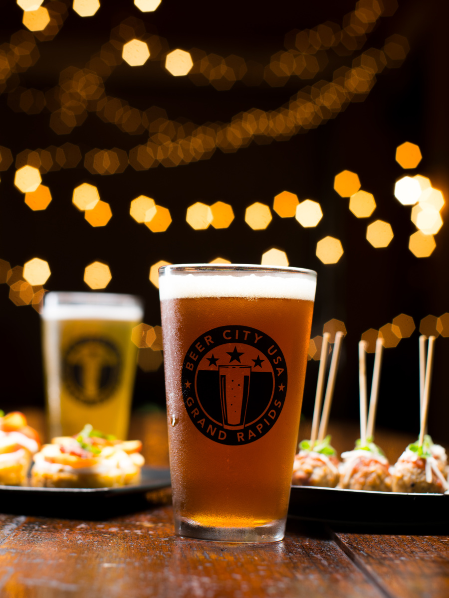 Beer City Pint Glass
