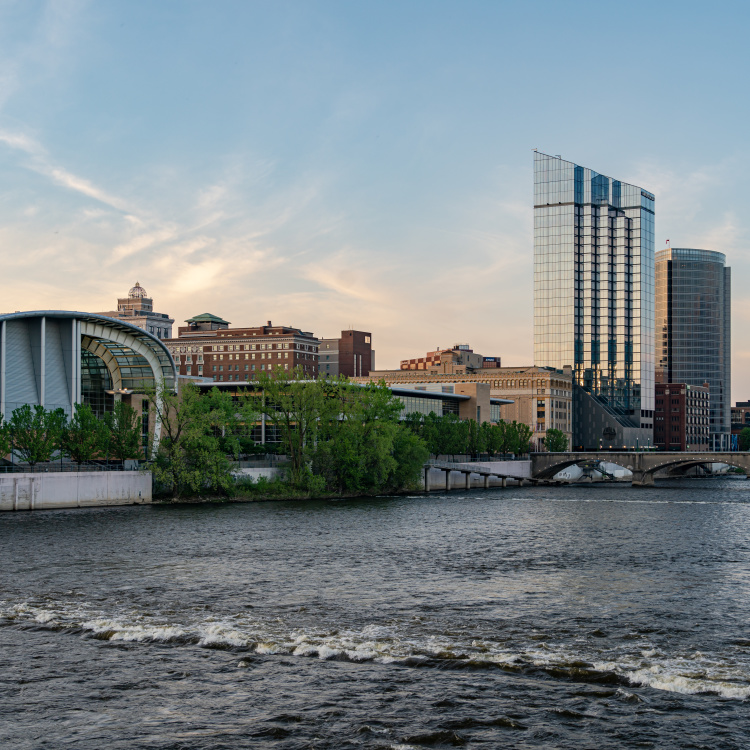 Convention Center and River, 2022