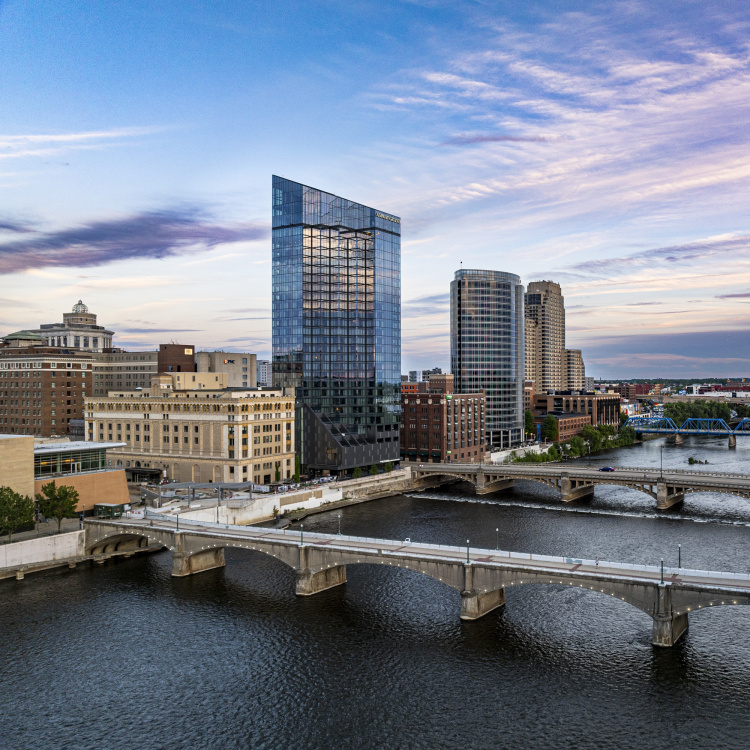 Summer Skyline 2024 Downtown Grand Rapids
