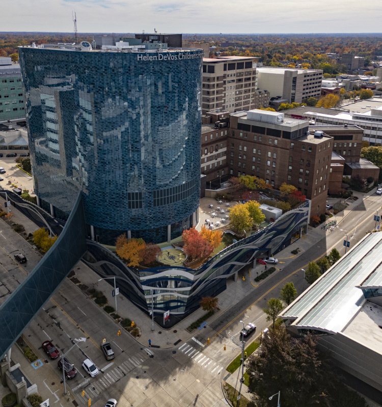 Medical Mile City Skyline