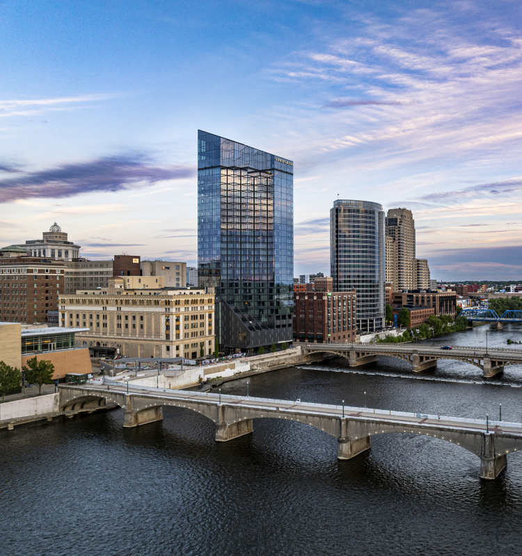 Summer Skyline 2024 Downtown Grand Rapids