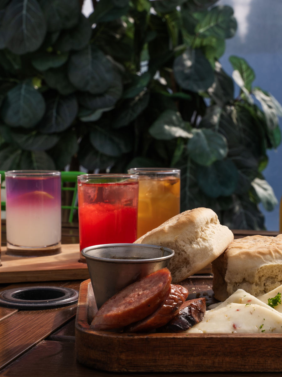 Flights of Flavor options at One Bourbon
