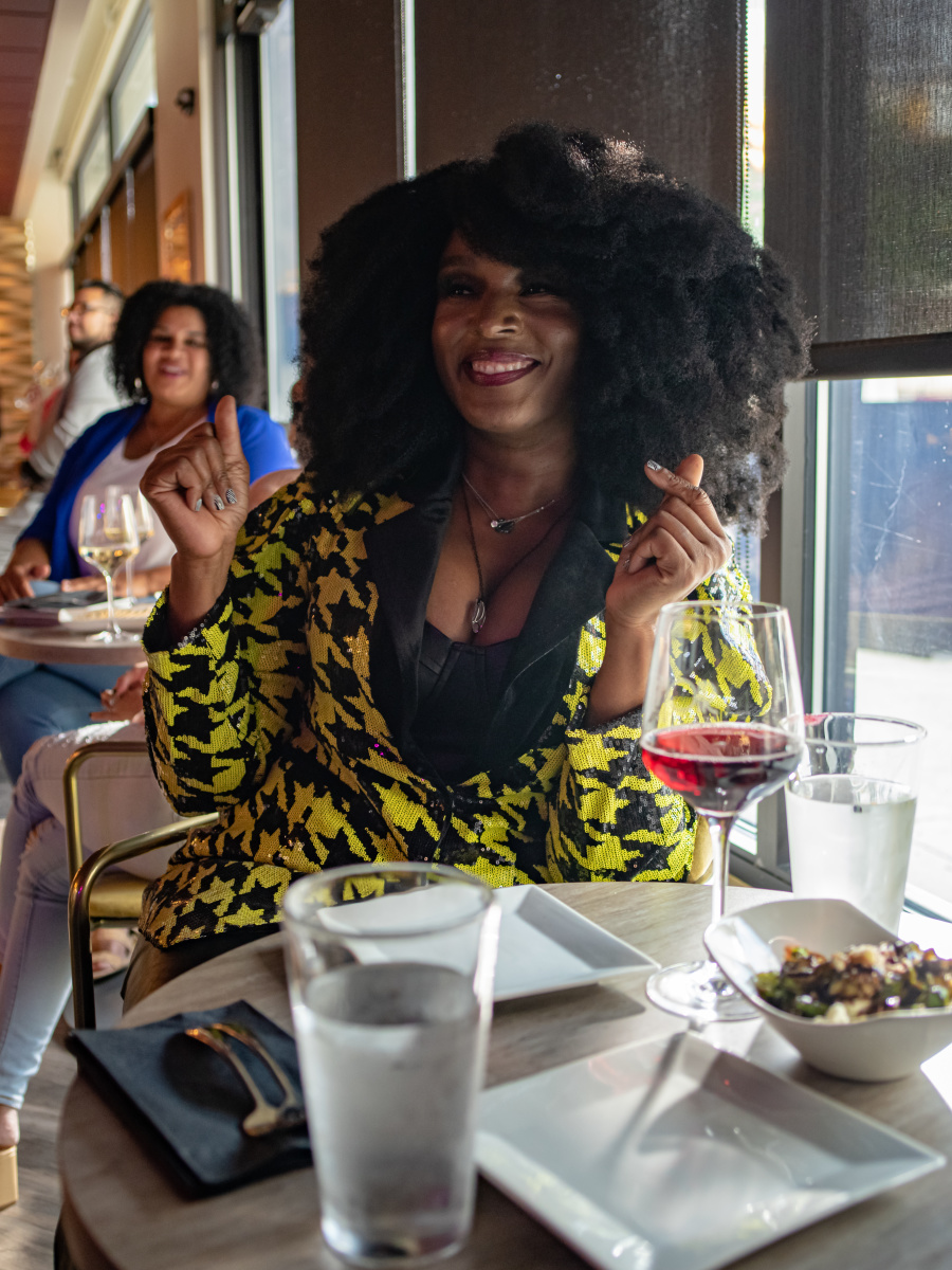 Group experience the wine bar, GR Noir in downtown Grand Rapids.