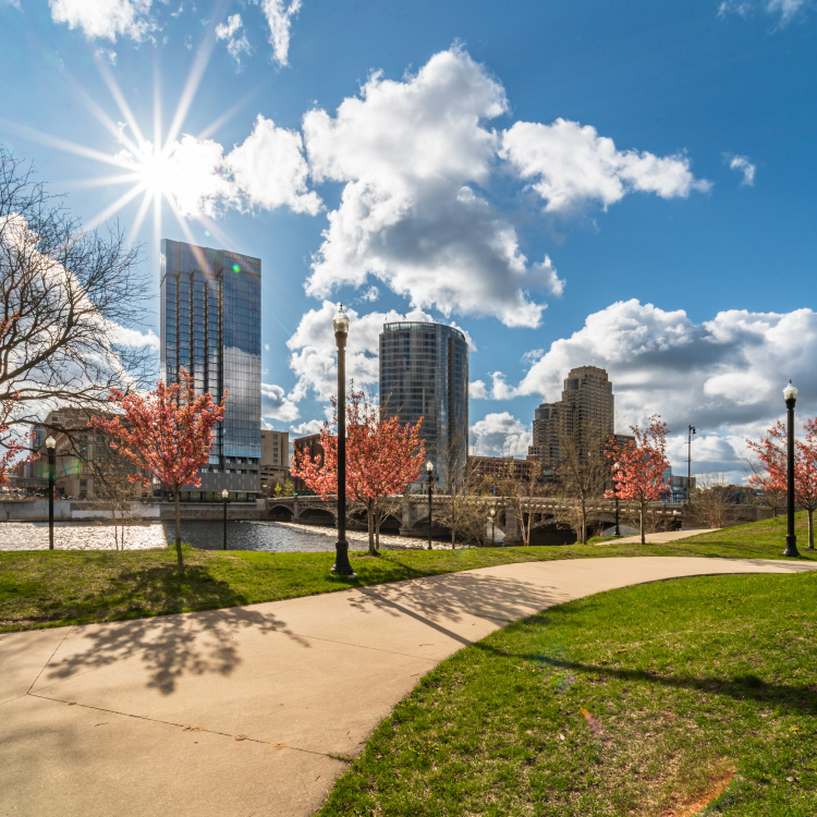 Downtown Skyline- River View