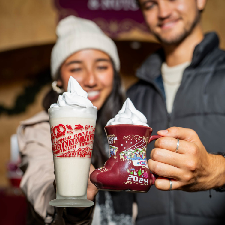 Couple at the Christkindl Markt