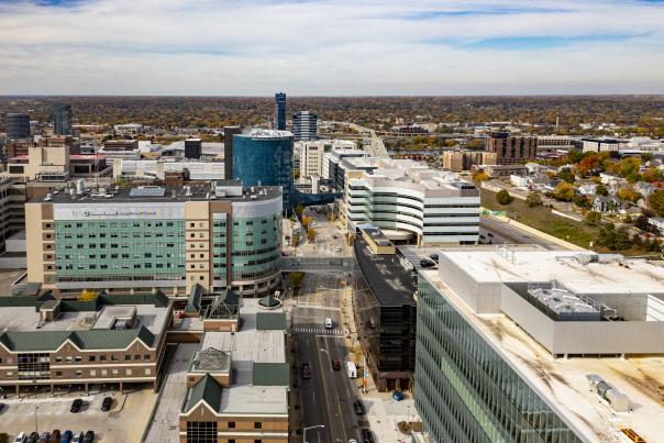 Medical Mile City Skyline