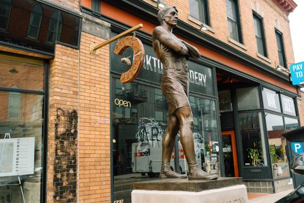 Community Legends Tour: Stanley Ketchel Sculpture