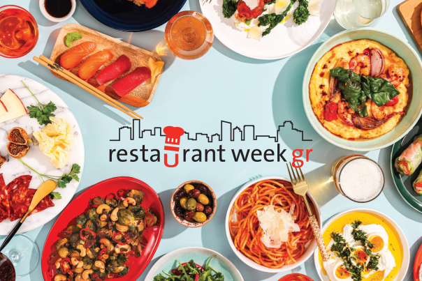 Restaurant Week GR image with logo