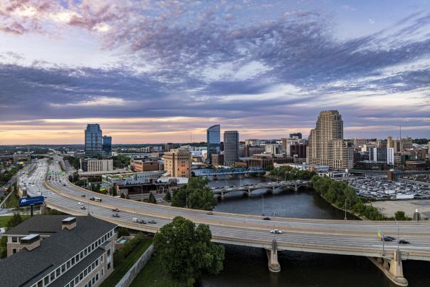 Downtown Grand Rapids Summer Skyline Summer Skyline 2024 Downtown Grand Rapids
