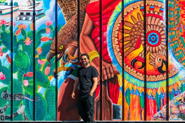 Aztlan Mural by Arturo Morales Romero