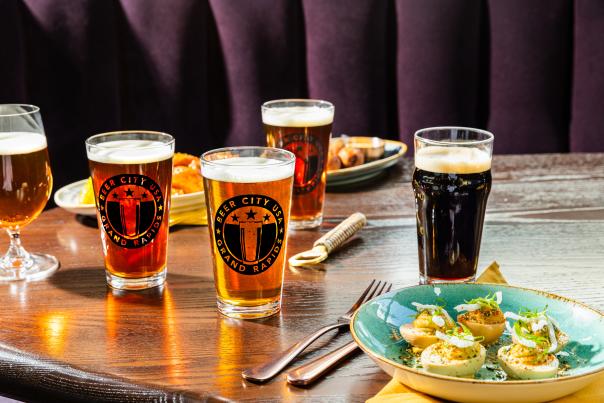 Beer City Pint Glass