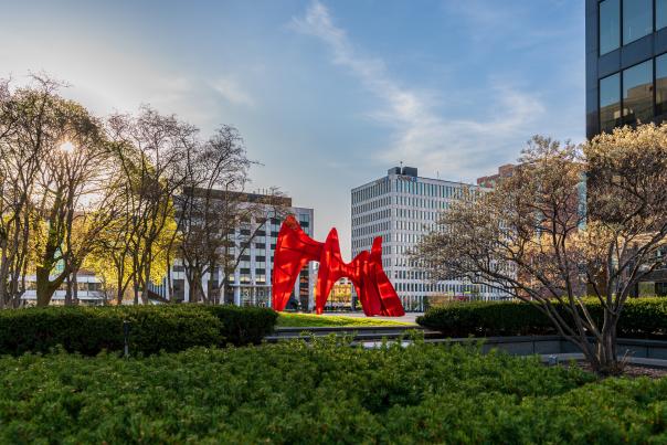 Calder in the Spring