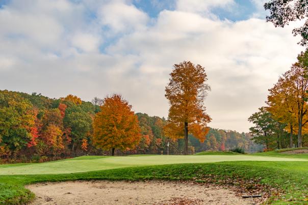 Fall golf at Thronapple Pointe