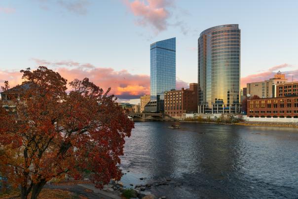 Fall Grand Rapids Skyline