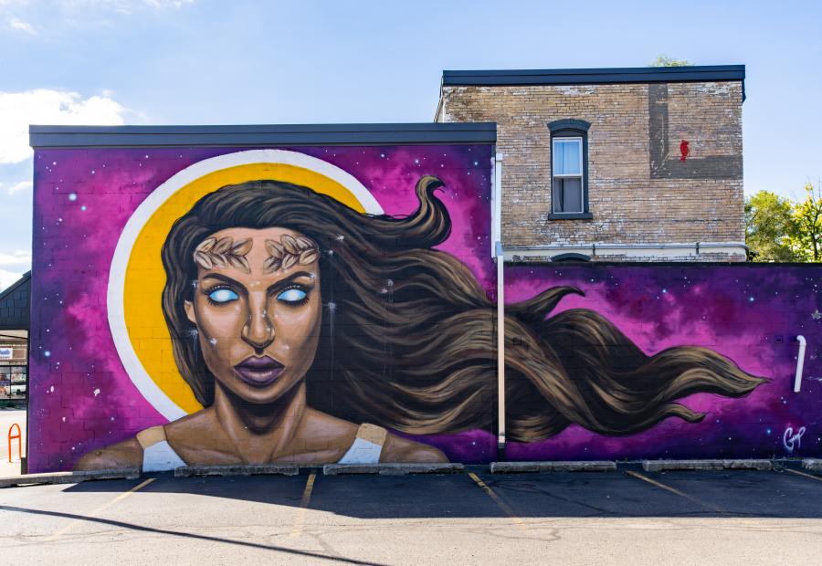 Plainfield Avenue Murals