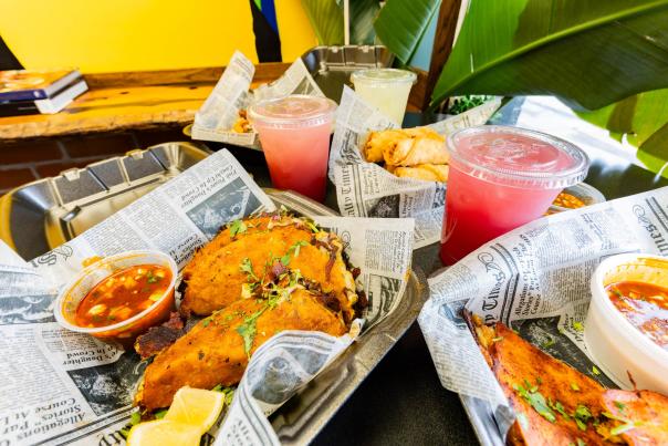 Food at MIZIZI by Street Chef Shaw