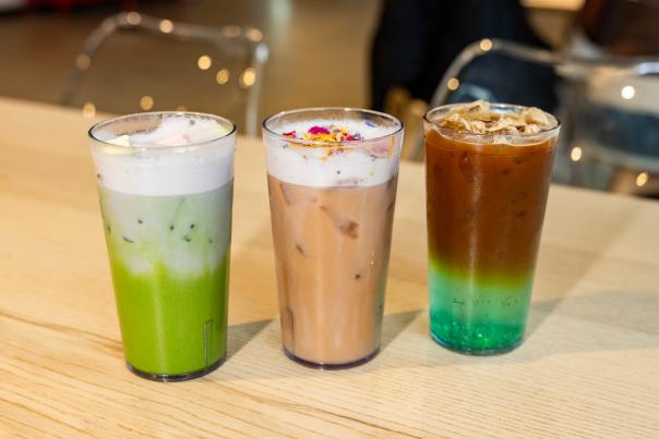 St. Patrick's Day drinks at Morning Ritual.