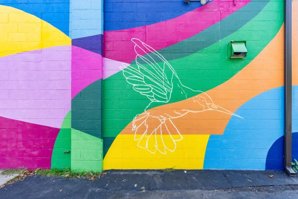GR Mural: Put a Bird On It by Dai Nguyen