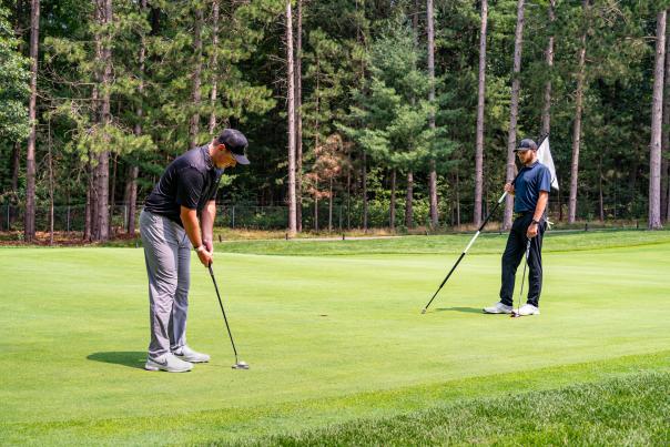 Golf photoshoot at Pilgrim's Run, shot by Nick Irwin 2023