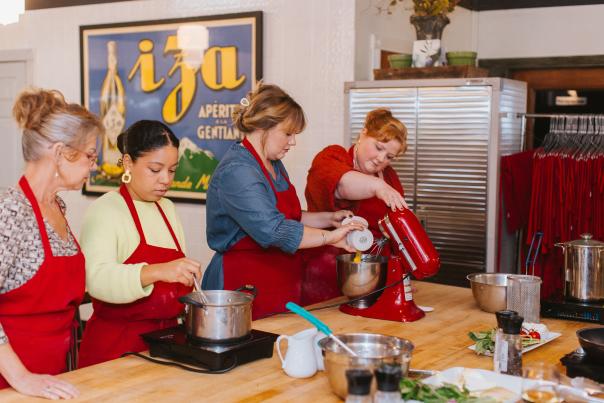Cooking class at the Local Epicurean