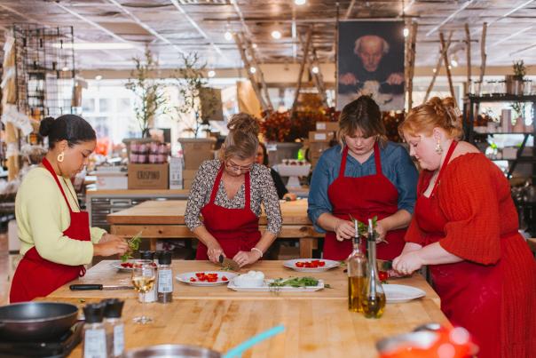 Cooking class at the Local Epicurean