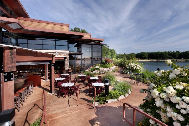With live music indoors and a beautiful outdoor patio, Blue Water Grill has it all!