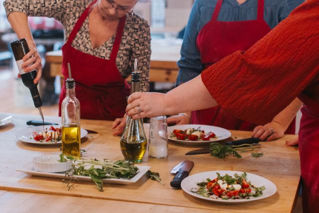 Cooking class at the Local Epicurean
