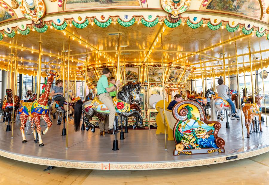 Grand Rapids Public Museum Spillman Carousel 8 Facts