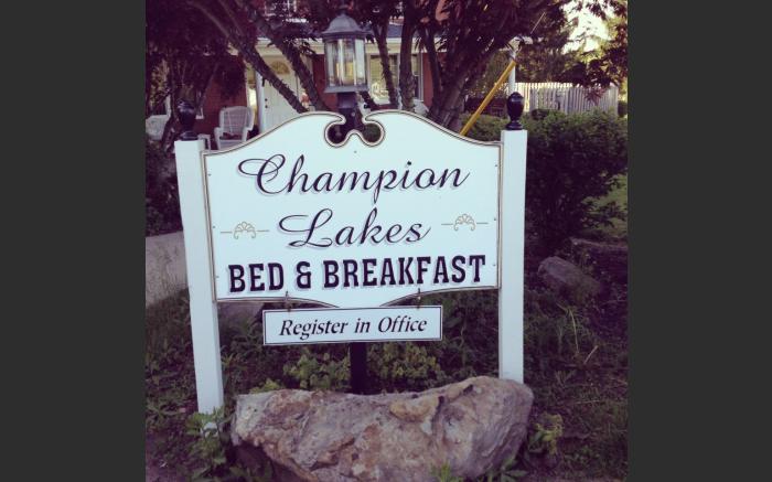 champion lakes bed and breakfast