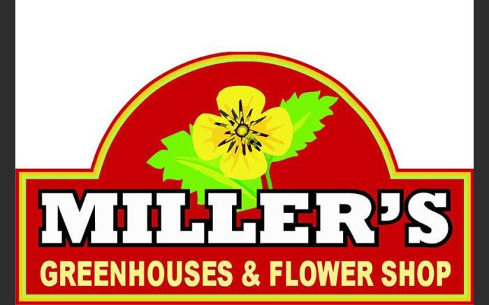 Miller's Greenhouses & Flower Shop Logo