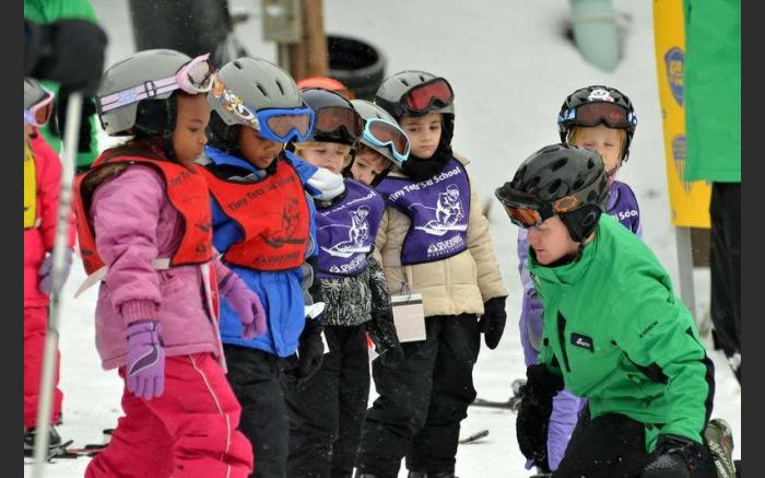 Tiny Tots' Ski School at Seven Springs Mountain Resort